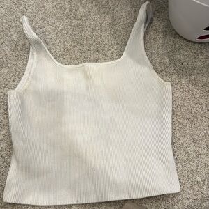 White aritzia tank